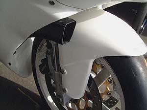 1998 TZ250 pressurized Intake.